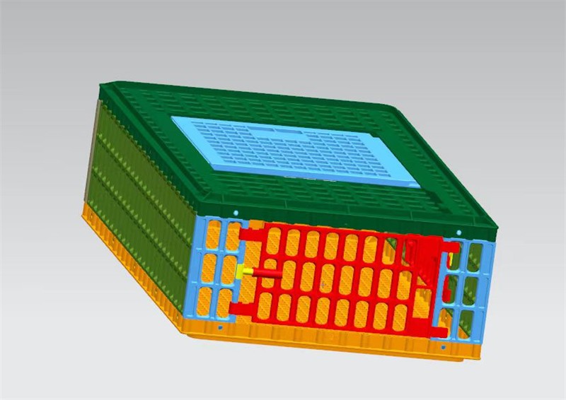 Sangkar Pengangkutan Ayam Hidup Plastik